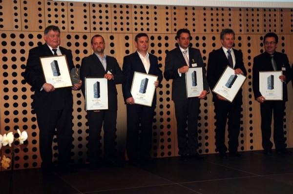 Občini Razkrižje in Lendava prejemnici plakete Zlati kamen 2013